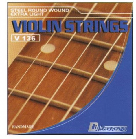 Stygos smuikui Violin Strings V136 0.09 - 0.29